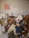 Arkadij Plastov Vanno a votare 1947